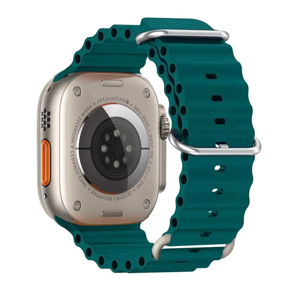 Ocean Band for Watch Ultra 3 Series 11 10 9 7 8 6 SE 49mm 45mm 46mm 42mm 44mm 40 41 Silicone Bracelet Correa iWatch Strap