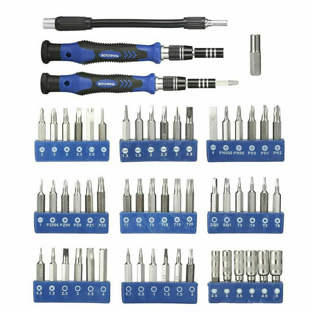 Computer Repair Tool Kit Portable Multi-size Precision Screwdriver Torx Tools Set For Laptop Pc Smartphone