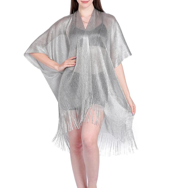 Buy Tassel gold bikini cover up Sexy 