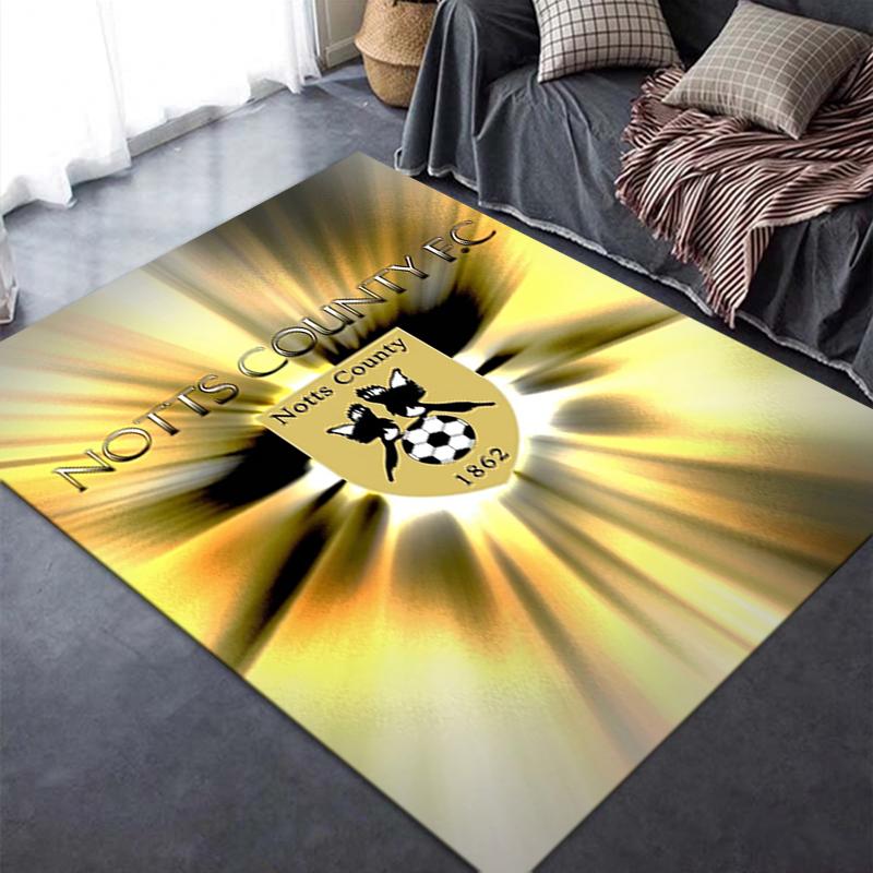 Notts County Football Club Carpet Rug For Living Room Bedroom Home Sofa Decorationkids Play Nonslip Floor Mat