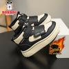 Bobodou Kids' High-Top Snow Boots with Thick Velvet for Boys & Girls, Winter Casual Shoes for Primary Students