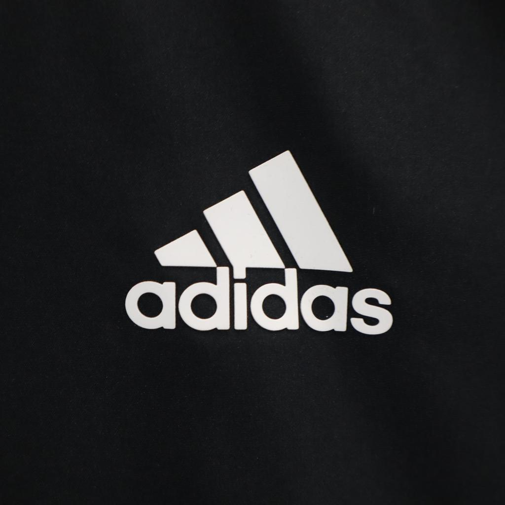 unused adidas training Long sleeve Zip hoodie Setup O black Mesh lining Men's Used