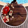 Gift Box Round Beach Towel, Superfine Polyester Sand Resistant Beach Blanket, Absorbent Quick Dry Portable Pool Towel Picnic Mat