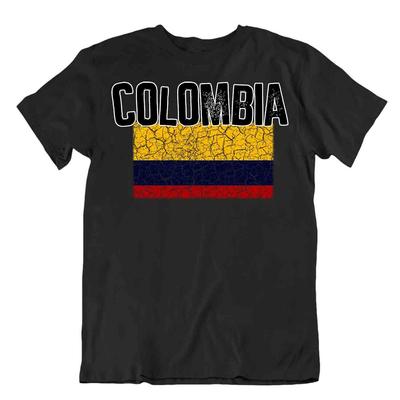 Colombia Flag Country Souvenir Pride Logo T‑Shirt