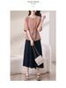2025 Summer Fashion Tencel Blouse & Midi Skirt Set for Women - Age-Reducing, Casual, Loose Fit 
