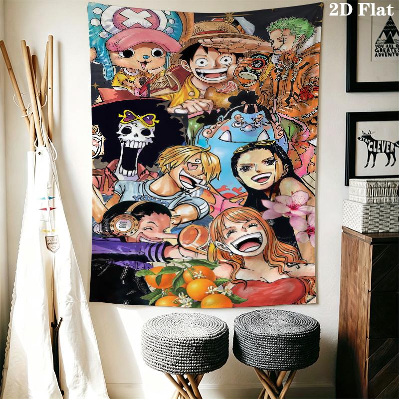 One Piece Wall Tapestry Aesthetic Wall Hanging Printed Fabric Blanket Decorative Tapestries For Bedroom Living Room Home Decor