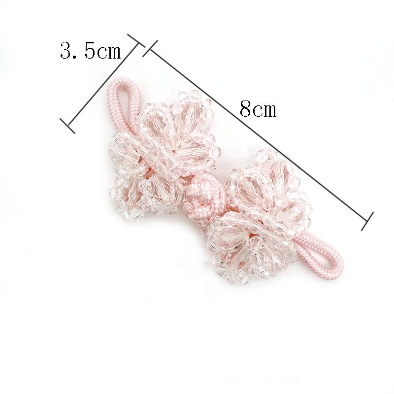 Chinese Style Clothing Buttons Sewing Button Diy Handmade Beaded Buttons Needlework Plate Buckle Clothing Accessories