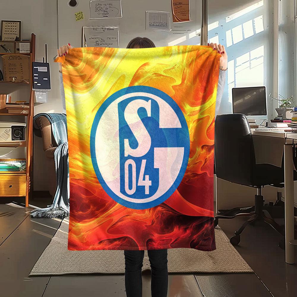Schalke Blanket, High quality Comfortable for All Seasons, Home Decor, Warmth and Comfort