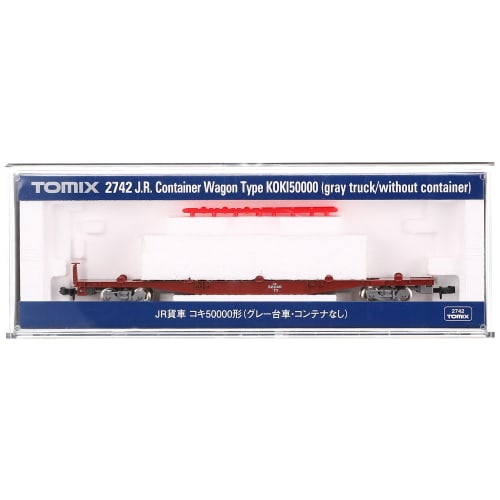 Tomytec N Gauge Koki 50000 without Container, Gray Bogie 2742 Railway Model Freight Car