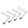 4PCS Bed Sheet Fasteners Adjustable Length Bed Sheet Holder Non-Slip Keep Sheet Place Fastener Grippers