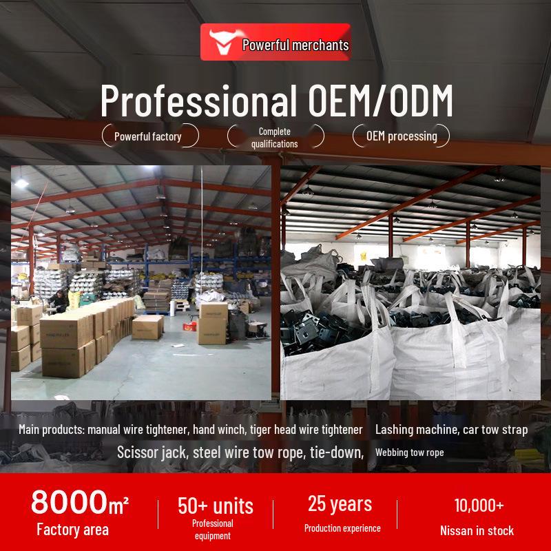 Heavy-Duty Double Hook Wire Rope Tightener