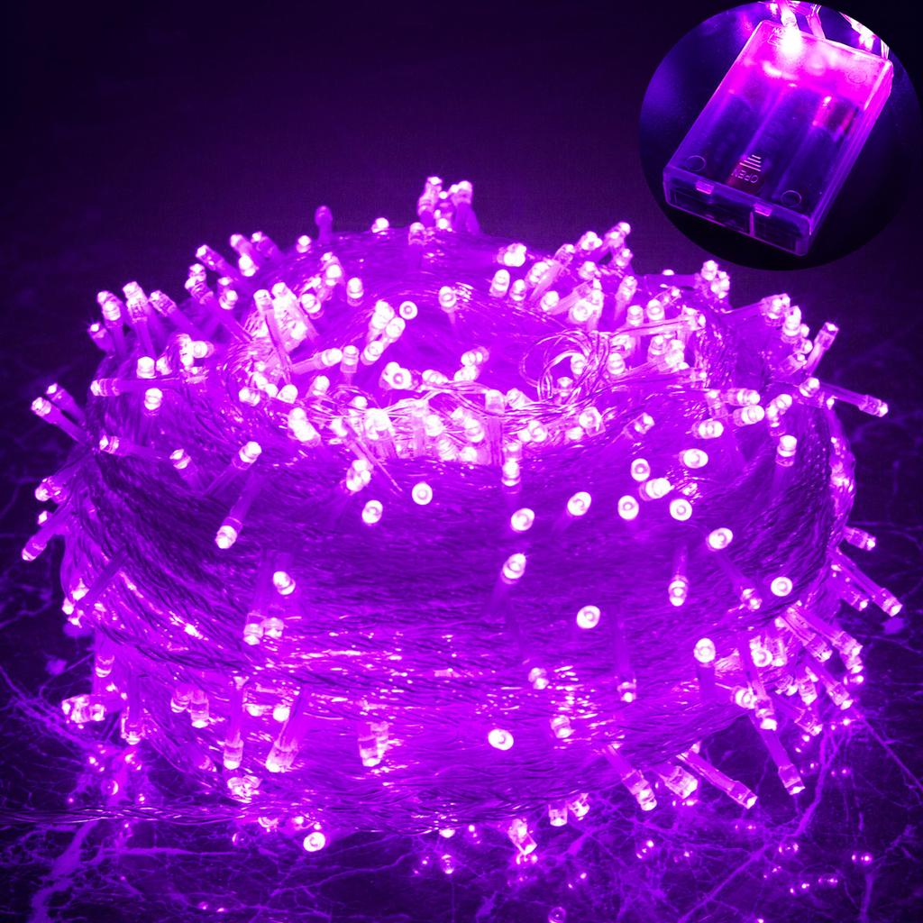 Corzi de iluminat cu LED-uri Ghirlandă de copac de grădină Dormitor de decorare pentru nunta de Crăciun Lumini de vacanță rezistente la apă