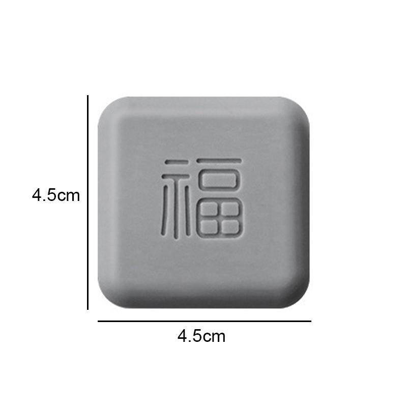 Silicone world Door Stoppers Wall Protection Safety Shock Absorber Door Handle Bumpers Self Adhesive Round SquareWall Protectors