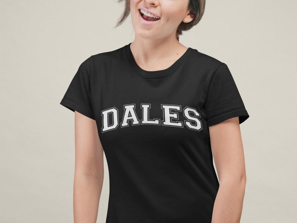 Yorkshire Tshirt Dales University Unisex Oversized Baggy Short Sleeve Slogan