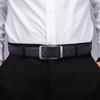 Pierre Cardin Men's Top-Grain Leather Business Pin Buckle Belt