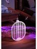3-in-1 Folding Electric Mosquito Swatter & Lamp: Rechargeable, Multifunctional, Automatic Luring, Hangable Mosquito Killer.