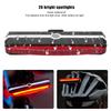 USB Charging Bicycle Taillight Bike Rear Tail Safety Red Warning Cycling Lamp