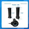 Right Handle Throttle Bicycles Electric Bike Twist Throttle Grip ABS Material Tool Free Installation Ergonomic Design