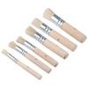 Pure Natural Bristle Painting Bristle Brushes Wooden Stencil Brushes Template Paint Brushes