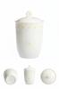 Ceramic Food Organizer Container For Loose Items 16Cm Daisy Line