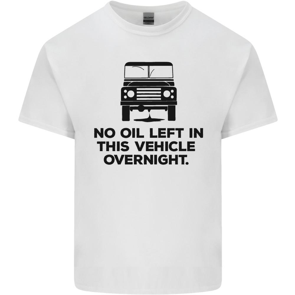 No Oil Left Vehicle Overnight 4X4 Off Road Mens Light Cotton T-Shirt Unisex T-Shirt L