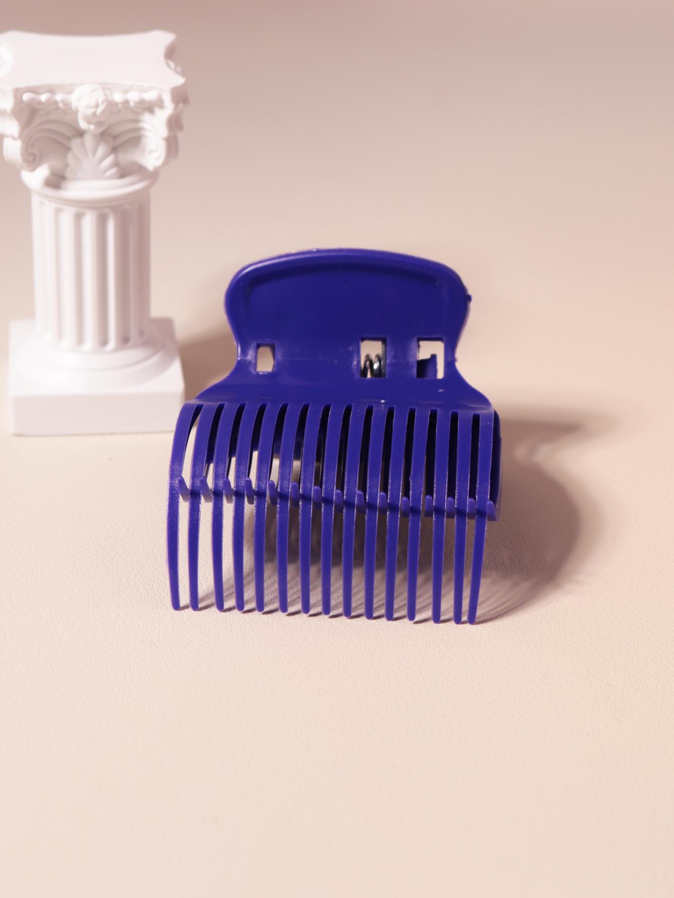 

1 шт. густая пластиковая массажная заколка для волос с длинными зубьями в корейском стиле, антистатический инструмент для укладки волос, специальный для париков из натуральных волос