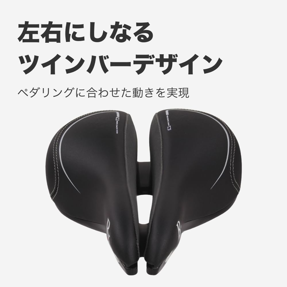 Șa Bicicletă SERFAS Confort Absorbție Șoc RX Advance pentru Femei RX-922V