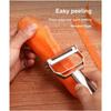 High Quality Stainless Steel Potato Cucumber Carrot Grater Julienne Peeler Vegetables Fruit Peeler Vegetable Slicer,Cooking Tools,for The Kitchen