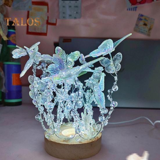 DIY Schmetterling Nachtlicht Set Handgemachte LED Licht-up Schmetterling Tischlampe für Schlafzimmer Dekor Frauen und Mädchen Geburtstagsgeschenk