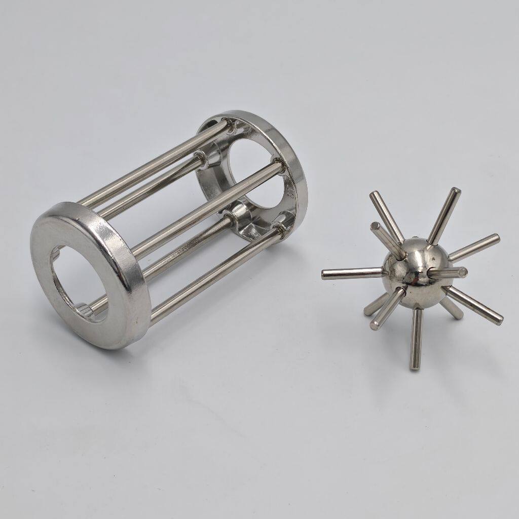 Key Holder Difficult Disentanglement Brain Teaser Metal For Adults  Smart Logic Iq Test Mind Challenge Educational Toys