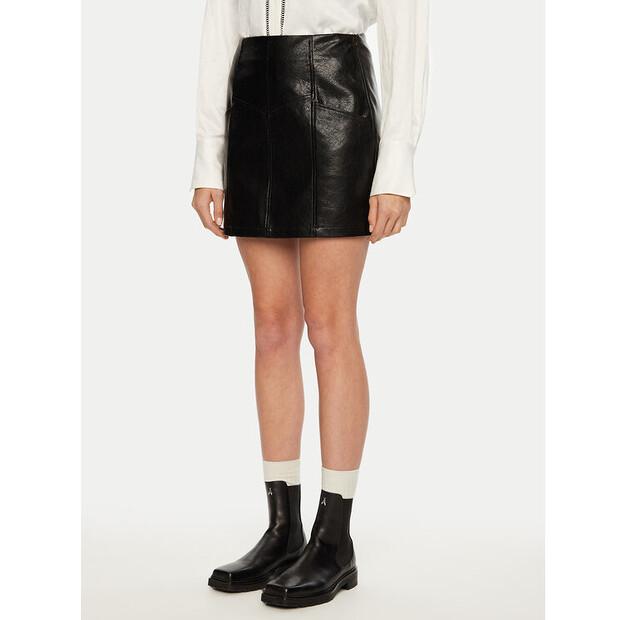 Юбка из искусственной кожи Brave Soul LSKJ-272TIABLK EU XS