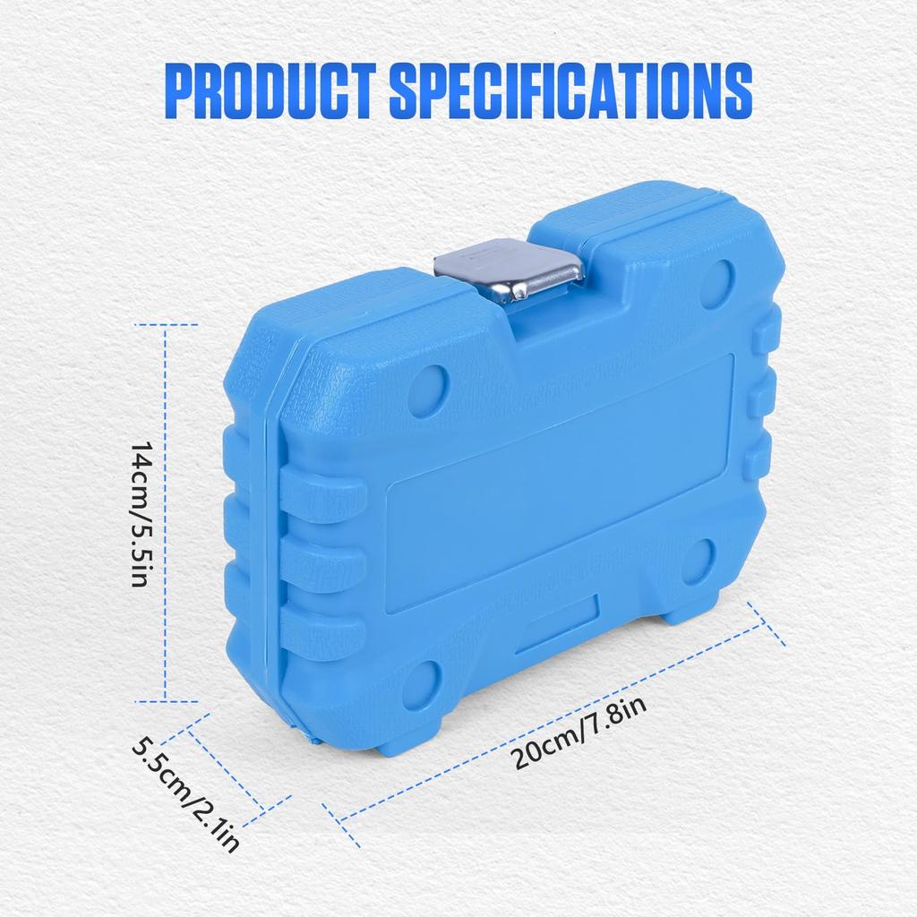 BELEY 10pcs Wheel Lock Lug Nuts Auto Anti-Theft Wheel Screw Removal Key Socket Kit for BMW (21pcs for BMW)