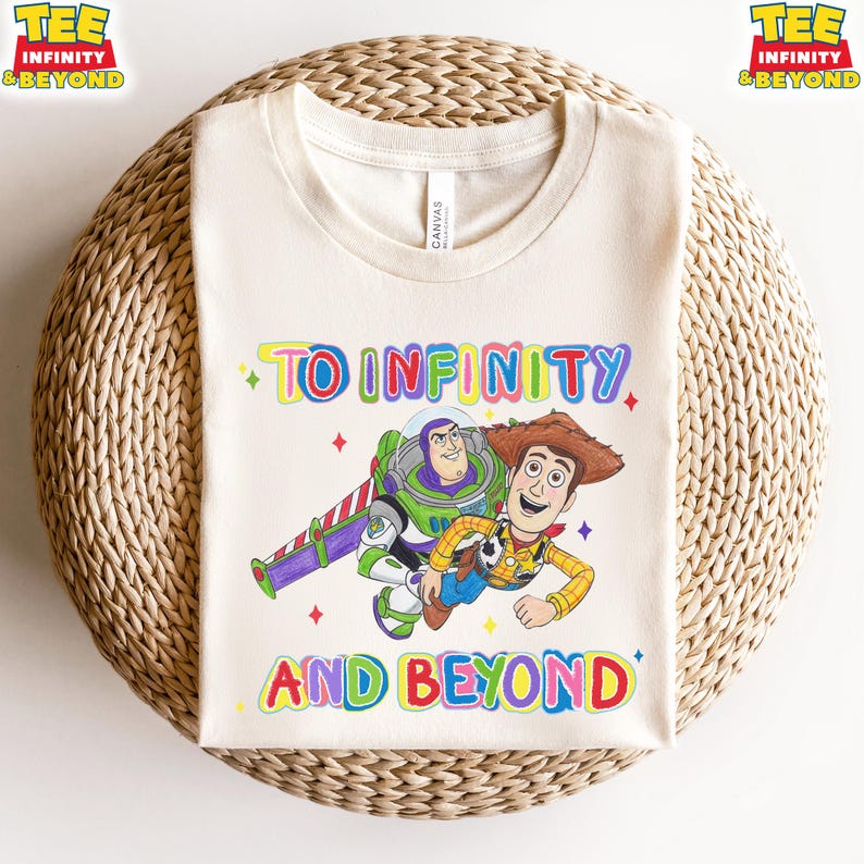 To Infinity And Beyond T-Shirt, Buzz And Woody Matching Shirt, Toy Story Boys Disney Shirt, Disneyland Trip Outfit, Kids Disney World Shirt 100