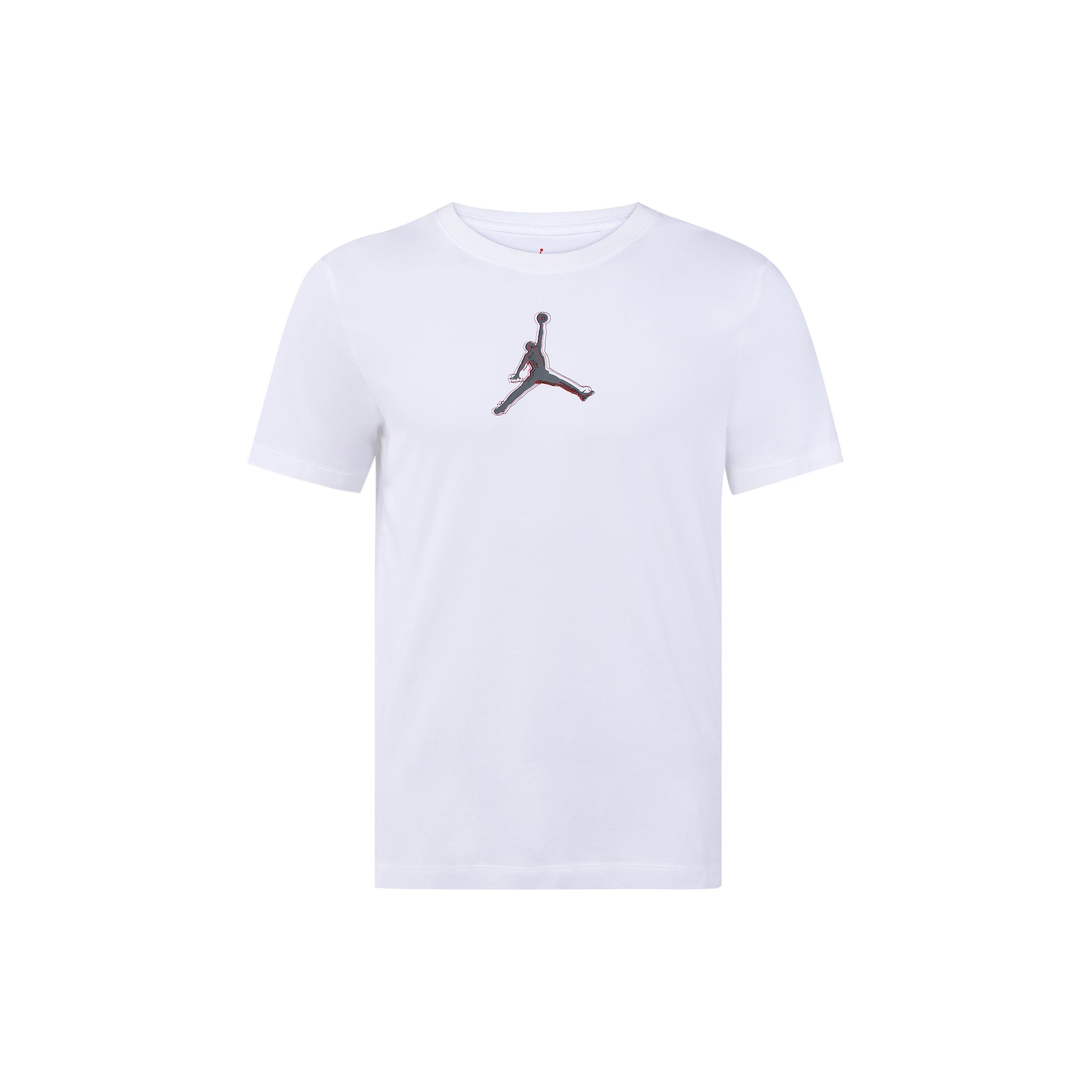 Jordan Set-in Sleeve T-Shirt Men s White CZ8088-100 XXXL