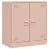 Sideboard Pink 67 X 39 X 73 Cm Steel