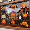 Halloween Window Cling Stickers for Kindergarten & Store Decor