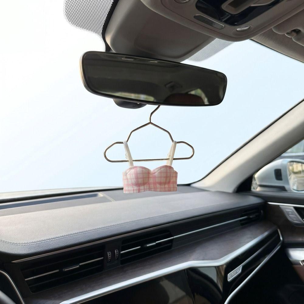 Unique Cute Bra Design Pendant Exquisite Design Rearview Mirror Pendant  Car Decoration