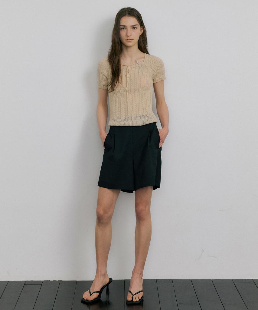 OCTETTE Lua One Tuck Shorts_2Color