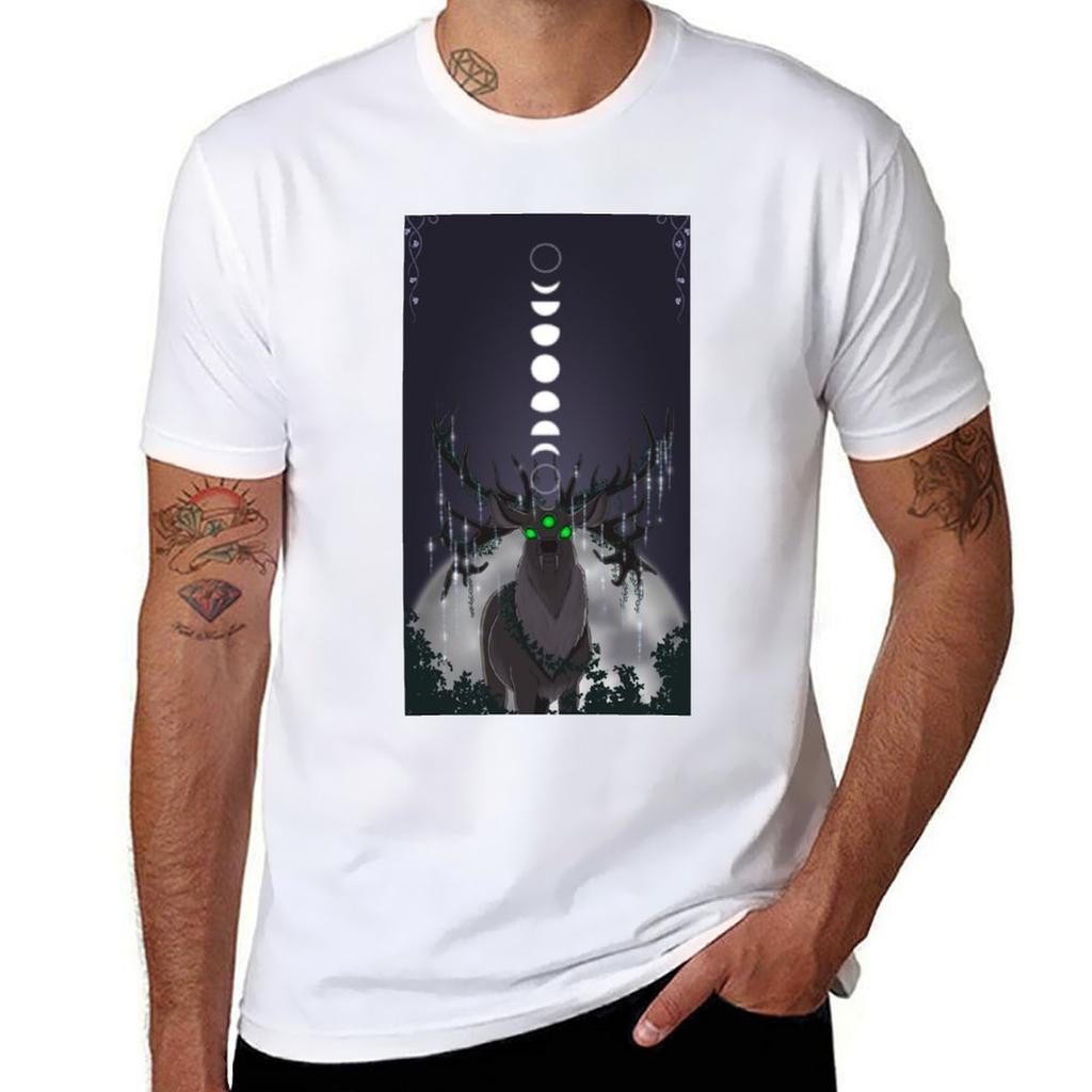 God Of The Forest Tshirt Casual Everyday Short Sleeve Tshirt