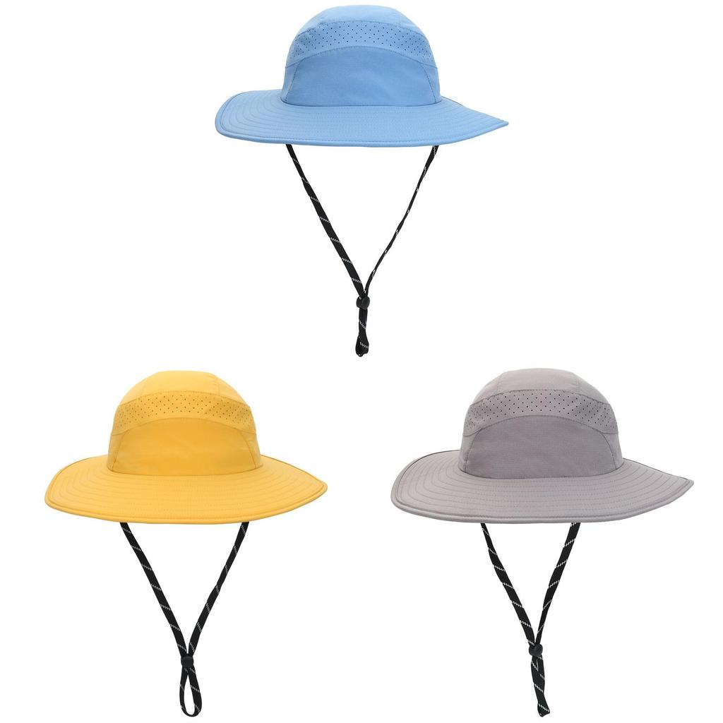 Summer Sun Protection Hat With Wide Brim For Hiking Fishing Outdoor Activities