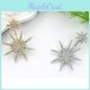 Unique Star Shape Earrings Trendy Rhinestone Studs For Women Spring 2022