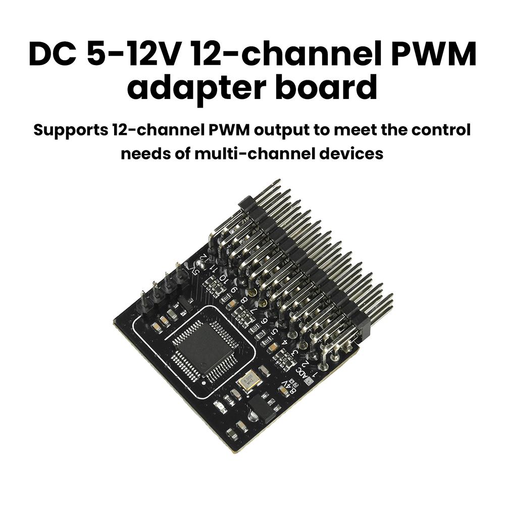 CRSF ELRS 2.4G 12CH Pwm Adapter Module Signal converter DC5-12V ExpressLRS3.0 RX For RC FPV Drone Fixed Wing Car Boat Quadcopter