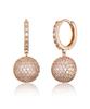 Geigerjewelry 18K Gf Shine Swing Ball Earrings Gi8Kpee061