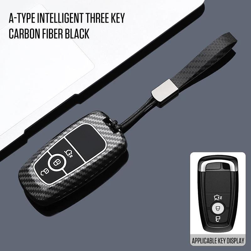

Interior Mouldings Car Key Fob Case Cover For Ford Escape F150 Explorer Kuga Edge Bronco Sport Ecosport Mustang Ranger Maverick