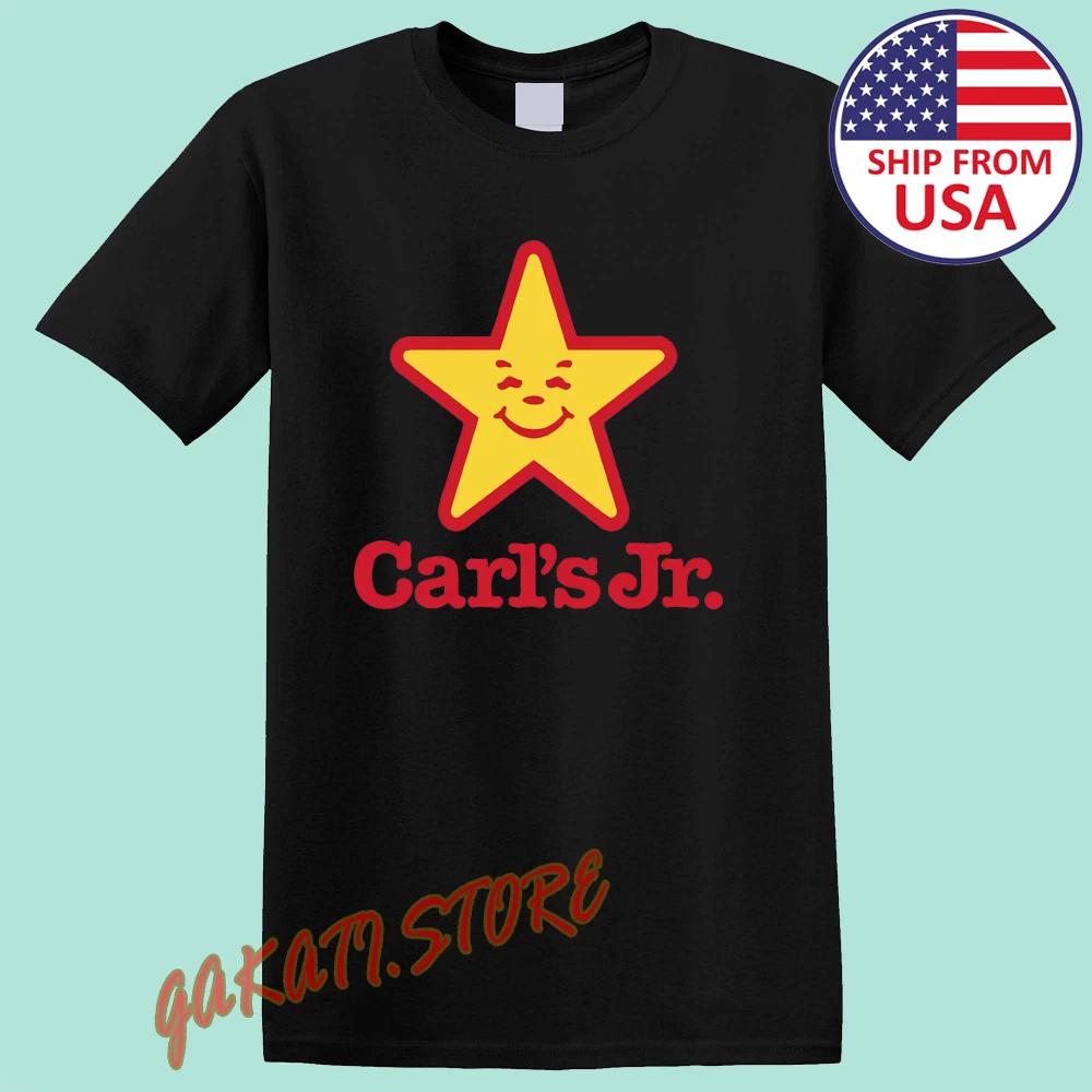 Carl s Jr Men s Black Size S-5XL XL