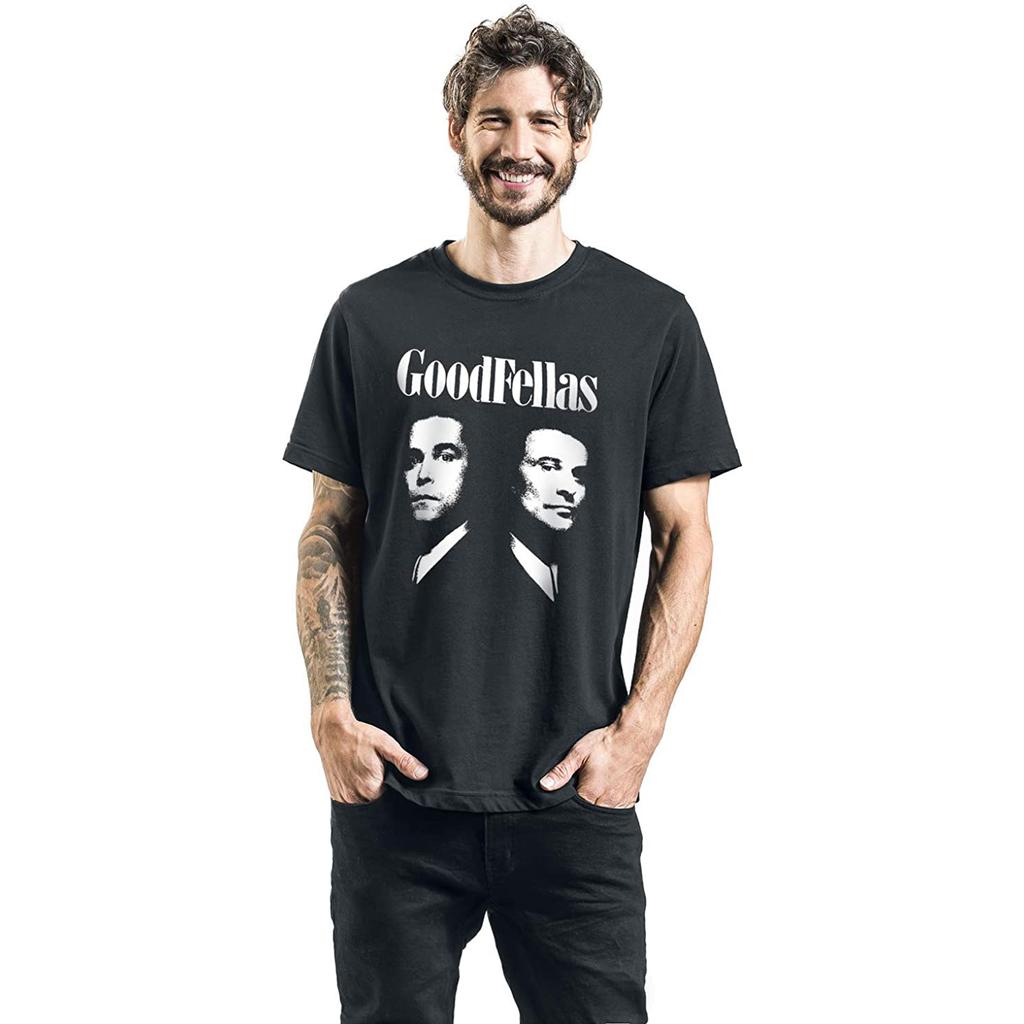 Goodfellas Unisex Adult Faces T-Shirt