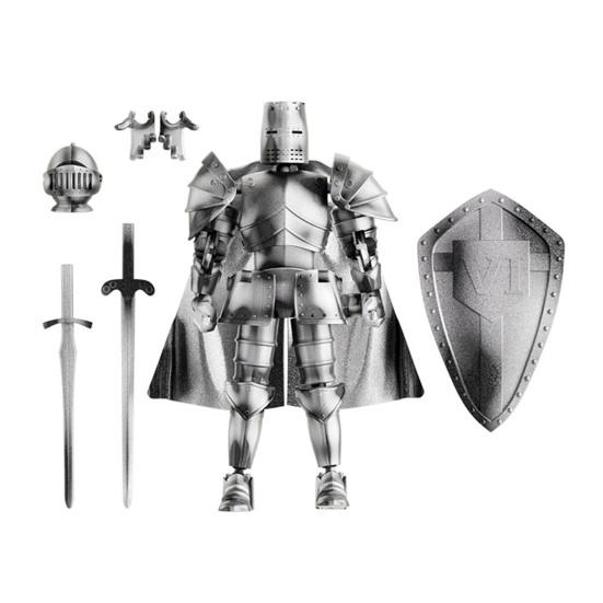 Medieval Knight Action Figure with Accessories Movable Joints Knight Model Toy Articulated Robot Dummy Figurine Home Office Decoration Ornament