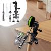 Equipamento Bobinador de Linha de Pesca Ajustável Compacto Suprimentos Acessórios Portáteis Resistentes