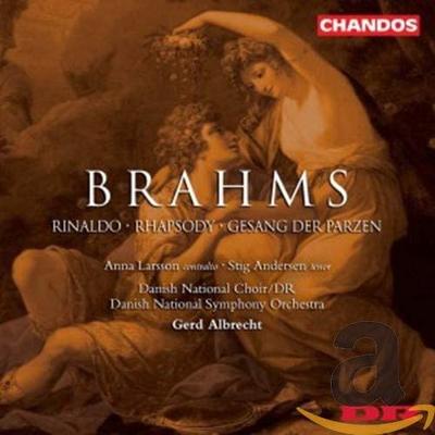 CD ANNA LARSSON, JOHANNES BRAHMS, GERD - Choral Works 3 CHAN10215 US Classical Used