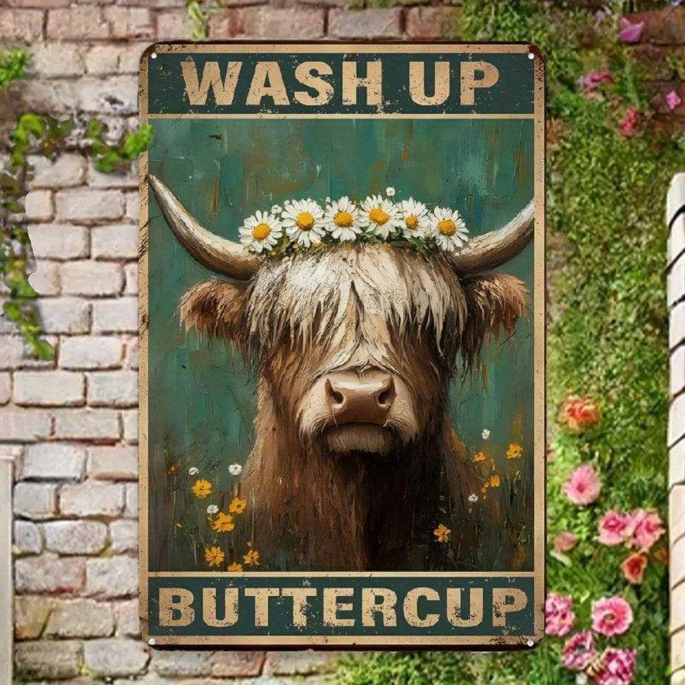 Retro Metal Paintings, Furniture, Living Room Decoration 20x30cm